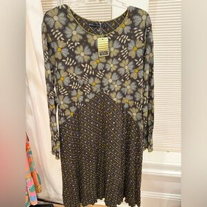 Gudrun Sjoden Floral Long Sleeve Dress